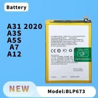 ราคา แบต แบตเตอรี่มือถือ OPPO A31 2020 , A3S , A5S , A12 , A7 แบตเตอรี่ Battery BLP673 (46602818118)