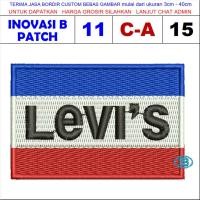 ราคา BRAND-LEVIS C-A15 โลโก้ EMBROIDERY PATCH (53952924766)