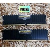 ราคา #Ram​ #แรม​ pc16GB ( 8GBx2 ) DDR4/บัส​ 2133 RAM PC (แรมพีซี) ยี่ห้อ​ #CORSAIR #VENGEANCE LPX (1688768932)