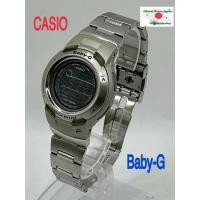 ราคา CASIO Baby-G G-MS Tough Solar Wave Ceptor Digital Watch Silver Japan Used (49705301919)