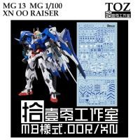 ราคา ดีคอลน้ำ [TOZ] MG 13 MG 1/100 XN OO RAISER GUNDAM WATER GUNDAM DECAL MODEL KIT MG13 (24870121558)