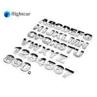 ราคา Flightcar สติกเกอร์โลหะ ลายตัวอักษรภาษาอังกฤษ ตัวเลข 3D สําหรับตกแต่งรถยนต์ (23785382223)