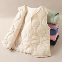 ราคา เสื้อกั๊กผ้าฝ้ายสำหรับเด็กฤดูหนาวและใบไม้ร่วง หนา สบาย และเหมาะสมสำหรับชุดนักเรียน (54602357706)