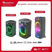 ราคา (NEW 2025) Aconatic Party Speaker พลังเสียง 60W/100W/140W รุ่น SP608PT / SP1012PT / SP1410PT รองรับ Bluetooth 5.3 (55652825616)