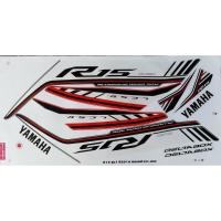 ราคา สติกเกอร์ข้างรถ (VIP) YAMAHA R-15 ปี2016 รุ่น1 สีเทา/สีขาว-แดง (28550264806)