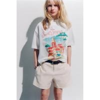 ราคา กางเกงขาสั้นลินิน - ZARA มี 2 สี (26874683249)