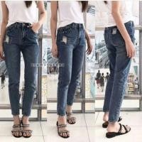 ราคา ⚡ส่งต่อกางเกงยีนส์ ทรงบอย kristhaya woman jeans⚡ (2403420821)