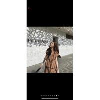 ราคา FLAT2112 FF0031 : LADY DIANA DRESS เดรสยาว เดรสชั้น Flat2112 สวยหรู ใส่เที่ยว ออกงาน มีโบว์ ผูกไทด์ แบรนด์แท้ พร้อมส่ง (18784994416)