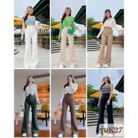ราคา กางเกงขาม้าตะขอซิปหน้า รุ่นK27 (20984422168)