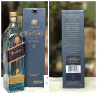 ราคา ขนาดสะสม Rare Item ขวดเหล้าเปล่าพร้อมกล่อง Vintage Johnny Walker Blue Label 200ml Empty Bottle With Box สะสม แต่งบ้าน (26621987006)