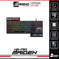 ราคา SIGNO E-Sport TKL RGB Mechanical Gaming Keyboard รุ่น MAIDEN KB-761 (20434701961)