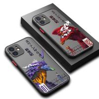 ราคา Evangelion เคสโทรศัพท์มือถือ EVA ใส ผิวด้าน กันกระแทก ป้องกันกล้อง ลายการ์ตูนอนิเมะ Neon Genesis หรูหรา สําหรับ Apple iPhone 01 02 14 Plus 13 14 12 11 Pro Max XR XS X 6s 7 8 Plus (19883680253)
