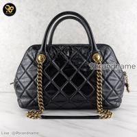 ราคา Chanel Castle Rock Bowling Bag Lambskin Leather GHW มือสอง ก่อนสั่งซื้อทักแชทก่อนนะคะ (44850858960)
