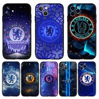 ราคา เคสโทรศัพท์ซิลิโคนสีดํา chelsea FC สําหรับ iPhone 11 12 13 Pro Max Mini (53304164237)