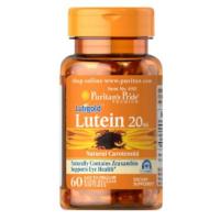 ราคา Puritan's Pride Lutein 20 mg with Zeaxanthin 60 Softgels (4378591223)