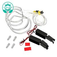 ราคา 4 x ccfl ไฟ led วงแหวนสีขาวสําหรับ bmw e46 3 series (7212194386)