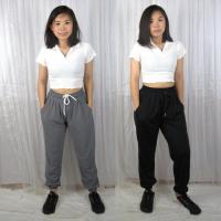 ราคา Oppa Style Shop 115 กางเกงจ็อกเกอร์ผู้หญิง กางเกงฝึกซ้อม Jogger Gym Fitness กางเกงกีฬา (27237366606)