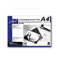 ราคา Elfen พลาสติกเคลือบบัตร ขนาด A4 แผ่นเคลือบกระดาษ แผ่นเคลือบ หนา 125mc. (บรรจุ 100 แผ่น / 1 กล่อง ) (41351788405)