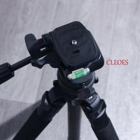 ราคา CLEOES กล้องขาตั้งกล้องแผ่นสําหรับ Velbon EX-638 กล้องอุปกรณ์เสริมสกรูอะแดปเตอร์ Mount ขาตั้งกล้อง Monopods 44 มม.1/4 "ด้ายขาตั้งกล้องหัวอะแดปเตอร์ (57355015877)