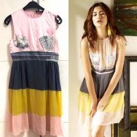 ราคา Senada Anemone Tier Dress(มือ2) (5235253878)