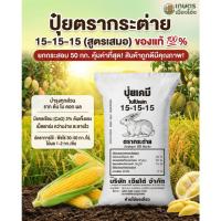 ราคา ยกกระสอบ50กก ปุ๋ยเคมีสูตรเสมอ 15-15-15 ตรากระต่าย ยประกอบด้วยธาตุอาหารหลักและธาตุอาหารรองได้แก่ แคลเซียม (Ca) สัดส่วน 3% (41061963436)