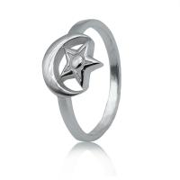 ราคา แหวนเงินแท้ 92.5% 6100013105 Ring Sterling Silver 925 / แหวน / แหวนดาว / แหวนพระจันทร์ / Star rings / Moon rings (25850035761)