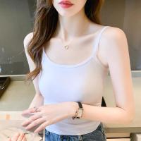 ราคา HMH พร้อมส่ง! เสื้อสายเดี่ยว เสื้อกล้าม สายเดี่ยว ผ้านุ่ม ใส่สบายมาก เสื้อกล้ามผู้หญิง เสื้อกล้ามสายเดี่ยว สายเดี่ยวครอป (8052702271)