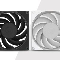 ราคา พัดลมเคส Fanner F120 B&W 120mm. 4pin PWM 2200/3000RPM (24602164506)