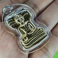 ราคา พระมเหศวร เนื้อทองแดง ชุบทอง เลี่ยมกรอบ รุ่น คงกระพัน เมตตามหานิยม (แถมขุนแผนแร่น้ำพี้ 1 องค์) (3379393536)