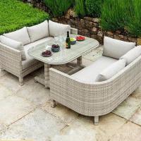 ราคา กลางแจ้งระเบียงวิลล่าโซฟาหวายเทียมถัก Terrace สวนโซฟาโซฟาพักผ่อนคู่mเก้าอี้หวายลานหวาย QNBE (49655282338)