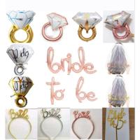 ราคา ลูกโป่งฟอยล์แหวนเพชร/เพชร/เจ้าสาว เป็นที่คาดผม/ผ้าคลุมหน้ากระเบื้องเจ้าสาว/อาบน้ําเจ้าสาว/ชุดคลุมนอนท็อปเปอร์ (42578253130)