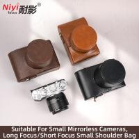 ราคา หนัง Full Storage Case Sony Nex 3C C3 6 7 F 5N 5C 5T 5R A6000 A6100 A6300 A6400 A5000 A5100 กระเป๋ากล้อง Protector Body Cover (53503279512)