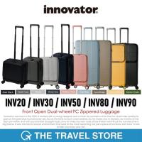 ราคา INNOVATOR INV20 / INV30 / INV50 / INV80 / INV90 Front Open Dual-wheel PC Zippered Luggage กระเป๋า (25833656996)