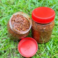 ราคา แจ่วบองอีสานสูตรดั้งเดิม ปลาร้าบองสมุนไพร (41378289259)