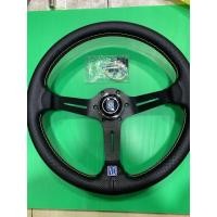 ราคา พวงมาลัยNARDI13นิ้วยก3นิ้วหนังแท้ (3742861915)