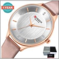 ราคา Curren นาฬิกาข้อมือผู้หญิง Simple Dial สายหนัง รุ่น C9041 (2064212727)