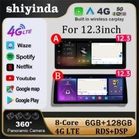 ราคา Topway 12.3 นิ้ว TS18 Android Car Player 2din 6G + 128G 8-Core Car Multimedia Player รองรับ 360 กล้องพาโนรามา (40969379700)