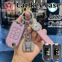 ราคา Honda Jazz/Civic ปลอกกุญแจรถ Civic เคสกุญแจ Jazz GK ปลอกกุญแจ รีโมท Honda Civic FB เคสกุญแจ Jazz เคสกุญแจ พวงกุญแจ (51753366844)