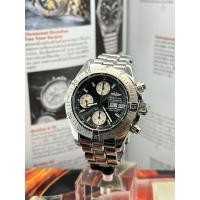 ราคา Breitling Super Ocean Chronograph Black Dial Ref.A13340 (54853384995)