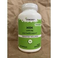 ราคา Vitacost, MSM, 1000 mg, 240 Capsules (15216347603)