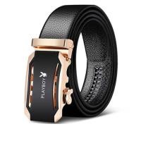 ราคา PLAYBOY เข็มขัดหนังวัวนิ่มสองด้านเกรดพรีเมียม หนังวัวแท้100% เข็มขัดหนังแท้ สายเข็มขัด หัวเข็มขัด ผู้ชาย (4559839125)