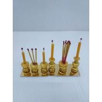 ราคา ธูปเทียนจิ๋วเซต 2 ชิ้น ธูป 1/เทียน 2 (13859398313)