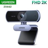 ราคา (พร้อมส่ง) UGREEN 25442 เว็บแคม 2K พร้อมไมโครโฟน 2K 30FPS webcam with noise reduction mic USB plug and play (44153358074)