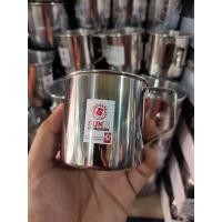 ราคา แก้วน้ำสแตนเลส ตราพระอาทิตย์ ขนาด7ซม. (24057176899)