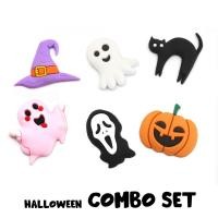 ราคา Marco Pony ตัวการ์ตูนติดรองเท้าหัวโต Jibbitz อุปกรณ์เสริมสำหรับตกแต่งรองเท้า ลายฮัลโลวีน (25673006992)