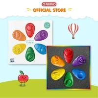 ราคา OMMO โอโม่สีเทียนปลอดสารพิษ ชุด 6 สี Baby Crayons 6 Color set (10705704180)