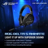 ราคา ✨ASUS ROG Delta S Animate Gaming Headset (PC/PS5/Switch) - Black [NEW!!] แท้ 100% รับประกัน 2 ปี (8436595910)