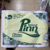 ราคา กระดาษชำระ กระดาษทิชชู่ pinn Extra 6 ม้วน (7129444116)