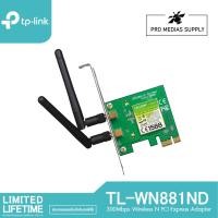ราคา TP-Link TL-WN881ND การ์ด WiFi 300Mbps Wireless N PCI Express Network Adapter ตัวรับสัญญาณ WiFi สำหรับคอมพิวเตอร์พีซี (21076005317)