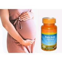 ราคา Folic acid+vit b-12 plus อาหารเสริมโฟลิก แอซิด (กรดโฟลิค) บวกวิตามิน บี12 800 mcg 30 เม็ด (3835884777)
